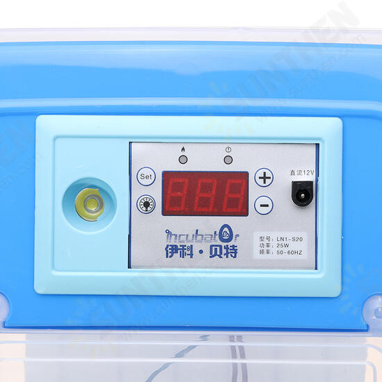 32 Eggs Automatic Digital Poultry Incubator Hatcher Water Incubation W/ Egg Candler 220V 32 Eggs Automatic Digital Poultry Incubator Hatcher Water Incubation W/ Egg Candler 220V