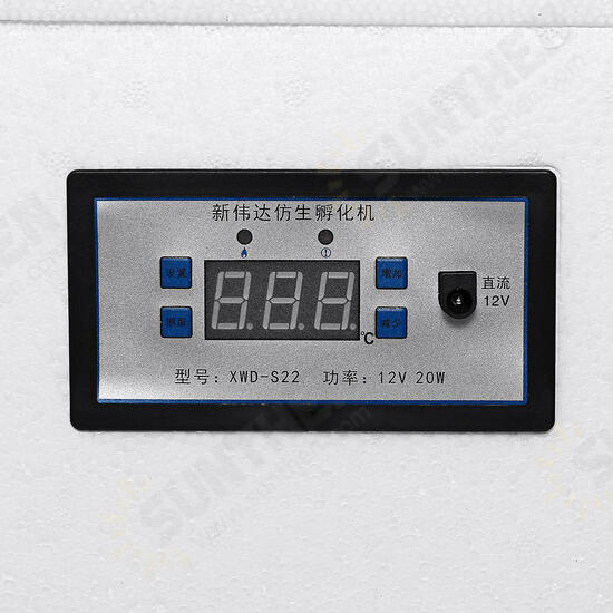 32 Eggs Automatic Incubator Digital Chicken Poultry Hatcher Temperature Control 32 Eggs Automatic Incubator Digital Chicken Poultry Hatcher Temperature Control