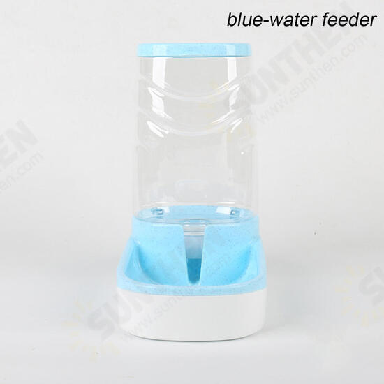 3.8L Large Automatic Pet Food Drink Dispenser Dog Cat Feeder Water Bowl Dish Pets Automatic Waterer Food Feeder Dispenser