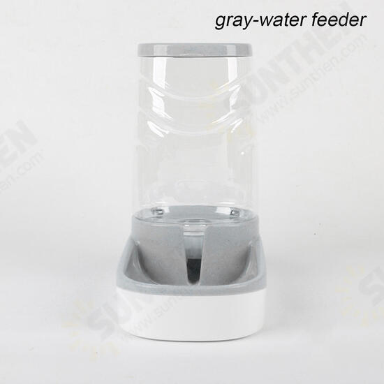 3.8L Large Automatic Pet Food Drink Dispenser Dog Cat Feeder Water Bowl Dish Pets Automatic Waterer Food Feeder Dispenser