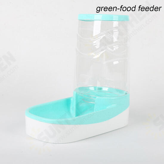 3.8L Large Automatic Pet Food Drink Dispenser Dog Cat Feeder Water Bowl Dish Pets Automatic Waterer Food Feeder Dispenser