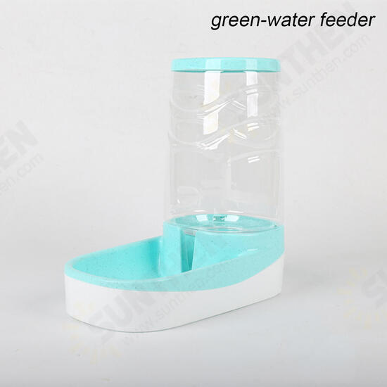 3.8L Large Automatic Pet Food Drink Dispenser Dog Cat Feeder Water Bowl Dish Pets Automatic Waterer Food Feeder Dispenser