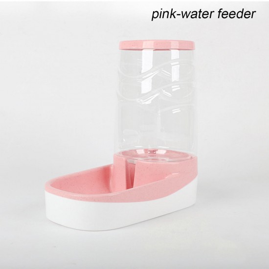 3.8L Large Automatic Pet Food Drink Dispenser Dog Cat Feeder Water Bowl Dish Pets Automatic Waterer Food Feeder Dispenser