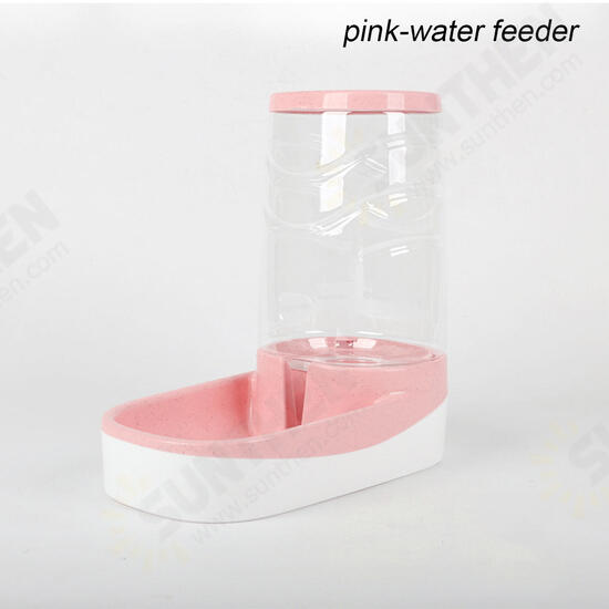 3.8L Large Automatic Pet Food Drink Dispenser Dog Cat Feeder Water Bowl Dish Pets Automatic Waterer Food Feeder Dispenser