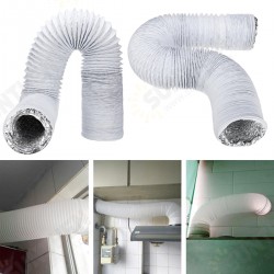 3M 15cm Dia Exhaust Hose PVC Flexible Ducting Air Conditioner Exhaust Hose Replacement Duct Outlet 3M 15cm Dia Exhaust Hose PVC Flexible Ducting Air Conditioner Exhaust Hose Replacement Duct Outlet
