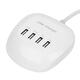 4 Port USB Charger 1A/2.4A Fast Charger Station Home Travel Wall Socket US/EU Plug