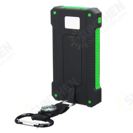 4000mah Intelligent Solar Panel Charger Solar Power Bank LED 2 USB Battery Charger Waterproof 4000mah Intelligent Solar Panel Charger Solar Power Bank LED 2 USB Battery Charger Waterproof