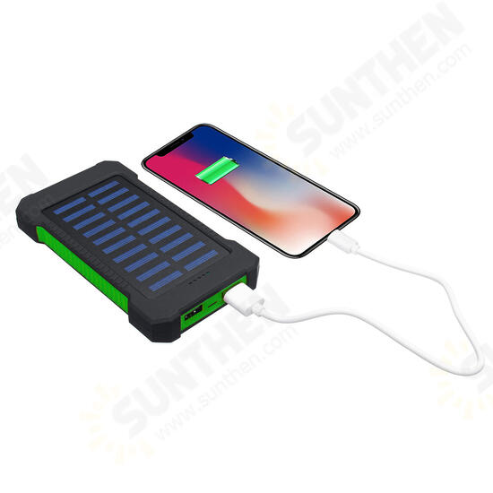 4000mah Intelligent Solar Panel Charger Solar Power Bank LED 2 USB Battery Charger Waterproof 4000mah Intelligent Solar Panel Charger Solar Power Bank LED 2 USB Battery Charger Waterproof