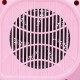 400W Mini Protable Space Heater Cartoon Type Desktop Electric Heater Fan Fast Heating
