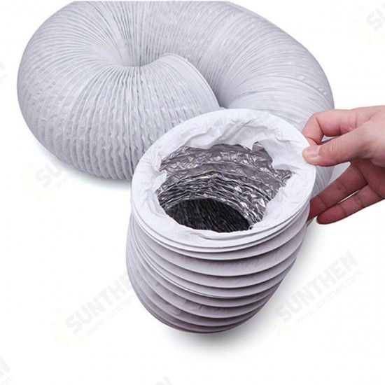 4M Length Aluminum Foil Duct Hose Pipes Fittings Exhaust Inline Fan Vent Hoses 80-250mm Diameter 4M Length Aluminum Foil Duct Hose Pipes Fittings Exhaust Inline Fan Vent Hoses 80-250mm Diameter