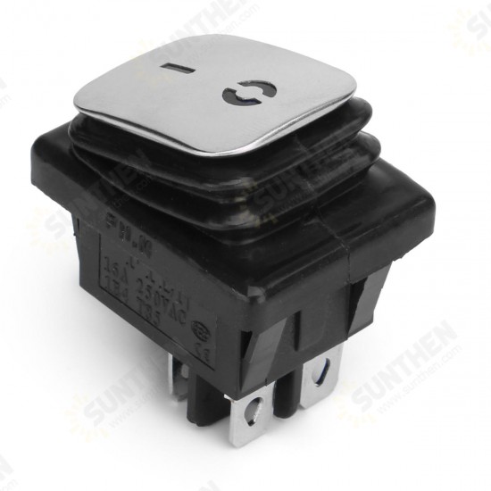 4PIN Rocker Lock Switch 12V-24V 15A On-Off LED Rocker Switch Waterproof 4PIN Rocker Lock Switch 12V-24V 15A On-Off LED Rocker Switch Waterproof
