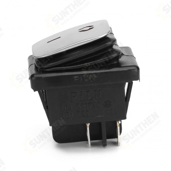 4PIN Rocker Lock Switch 12V-24V 15A On-Off LED Rocker Switch Waterproof 4PIN Rocker Lock Switch 12V-24V 15A On-Off LED Rocker Switch Waterproof