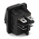 4PIN Rocker Lock Switch 12V-24V 15A On-Off LED Rocker Switch Waterproof 4PIN Rocker Lock Switch 12V-24V 15A On-Off LED Rocker Switch Waterproof