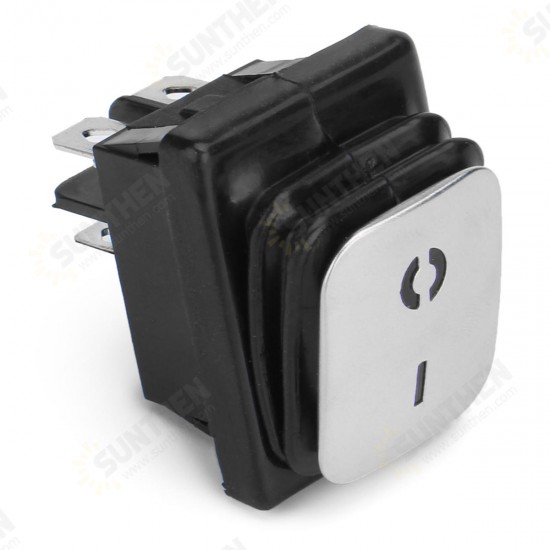 4PIN Rocker Lock Switch 12V-24V 15A On-Off LED Rocker Switch Waterproof