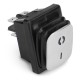 4PIN Rocker Lock Switch 12V-24V 15A On-Off LED Rocker Switch Waterproof