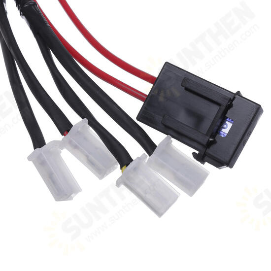 4pcs 12V Carbon Fiber Universal Car Heated Seat Pads 3-Level 2 Seat Control 4pcs 12V Carbon Fiber Universal Car Heated Seat Pads 3-Level 2 Seat Control