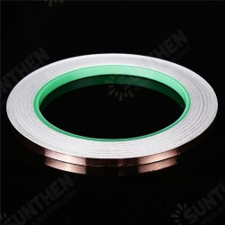 50M Copper Foil Tape Conductive Adhesive for EMI Shielding Heat Resist Tape