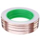 50M Copper Foil Tape Conductive Adhesive for EMI Shielding Heat Resist Tape 50M Copper Foil Tape Conductive Adhesive for EMI Shielding Heat Resist Tape