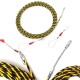 5M/10M/15M/20M/25M 6mm Spiral Cable Puller Conduit Snake Cable Rodder Fish Tape Wire Guide