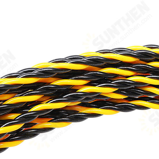 5M/10M/15M/20M/25M 6mm Spiral Cable Puller Conduit Snake Cable Rodder Fish Tape Wire Guide