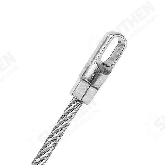 5M/10M/15M/20M/25M 6mm Spiral Cable Puller Conduit Snake Cable Rodder Fish Tape Wire Guide 5M/10M/15M/20M/25M 6mm Spiral Cable Puller Conduit Snake Cable Rodder Fish Tape Wire Guide