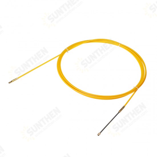 5M/15M/25M 3mm Fiberglass Cable Puller Fish Tape Reel Conduit Ducting Rodder Pulling Puller