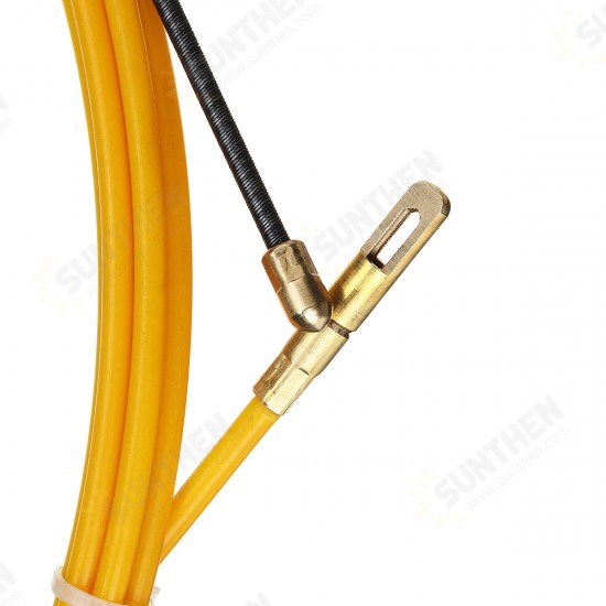 5M/15M/25M 3mm Fiberglass Cable Puller Fish Tape Reel Conduit Ducting Rodder Pulling Puller