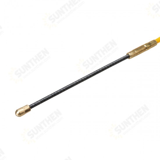 5M/15M/25M 3mm Fiberglass Cable Puller Fish Tape Reel Conduit Ducting Rodder Pulling Puller 5M/15M/25M 3mm Fiberglass Cable Puller Fish Tape Reel Conduit Ducting Rodder Pulling Puller