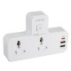 5V 2A Electric Dual Port USB Wall AC Power Socket Charger Station Outlet Adapter Plate