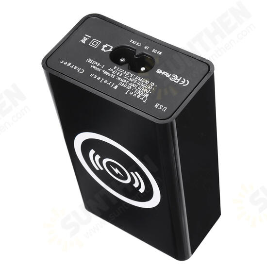 5V Qi Wireless Fast Charger Charging Stand Dock 4 USB For iPhone PSP MP3 MP4 5V Qi Wireless Fast Charger Charging Stand Dock 4 USB For iPhone PSP MP3 MP4