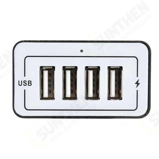 5V Qi Wireless Fast Charger Charging Stand Dock 4 USB For iPhone PSP MP3 MP4 5V Qi Wireless Fast Charger Charging Stand Dock 4 USB For iPhone PSP MP3 MP4