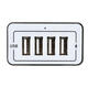 5V Qi Wireless Fast Charger Charging Stand Dock 4 USB For iPhone PSP MP3 MP4 5V Qi Wireless Fast Charger Charging Stand Dock 4 USB For iPhone PSP MP3 MP4