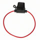 5pcs In Line Standard Blade Fuse Holder Splash Proof for 12V 30A Fuses Car Bike