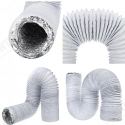 6M Flexible Exhaust Hose Vent Tube For Air Conditioner 13cm Diameter Hose 6M Flexible Exhaust Hose Vent Tube For Air Conditioner 13cm Diameter Hose
