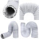 6M Flexible Exhaust Hose Vent Tube For Air Conditioner 13cm Diameter Hose 6M Flexible Exhaust Hose Vent Tube For Air Conditioner 13cm Diameter Hose