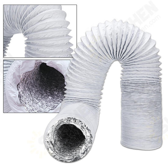 6M Flexible Exhaust Hose Vent Tube For Air Conditioner 13cm Diameter Hose 6M Flexible Exhaust Hose Vent Tube For Air Conditioner 13cm Diameter Hose
