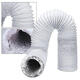 6M Flexible Exhaust Hose Vent Tube For Air Conditioner 13cm Diameter Hose 6M Flexible Exhaust Hose Vent Tube For Air Conditioner 13cm Diameter Hose