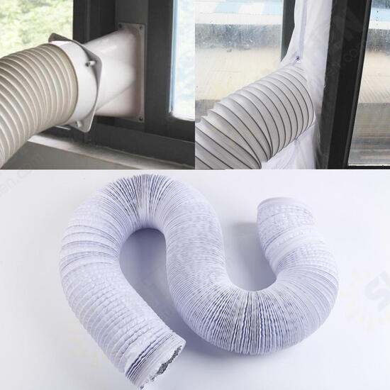6M Flexible Exhaust Hose Vent Tube For Air Conditioner 13cm Diameter Hose 6M Flexible Exhaust Hose Vent Tube For Air Conditioner 13cm Diameter Hose