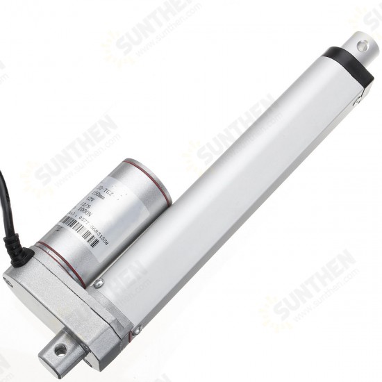 6inch/150mm Aluminum 12V DC Max Load 1000N Linear Actuator Electric Putter Motor 6inch/150mm Aluminum 12V DC Max Load 1000N Linear Actuator Electric Putter Motor