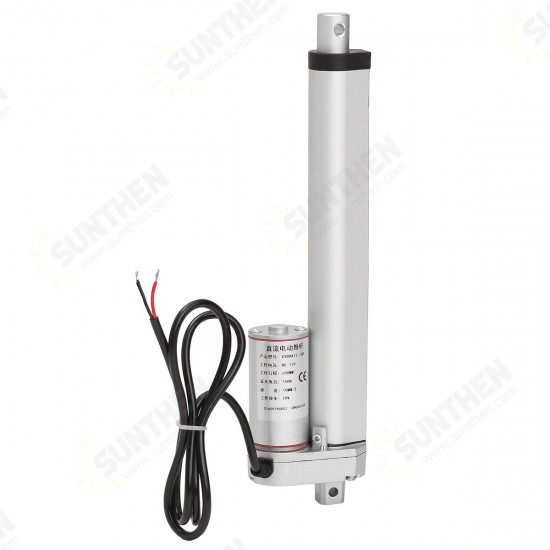 750N 12V 2/4/6/8/10/12 inch Linear Actuator Adjustable Actuator Tor Opener Linear Actuator Motor