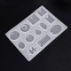 79Pcs DIY Creative Crystal Epoxy Mould Jewelry Silicone Accessories Resin Casting Molds