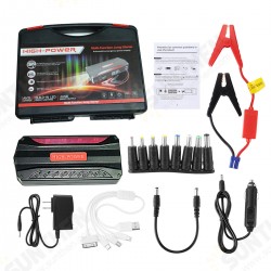 82000mAh 4 USB Multi-function Auto Jump Starter LED Emergency Battery Power Bank 82000mAh 4 USB Multi-function Auto Jump Starter LED Emergency Battery Power Bank