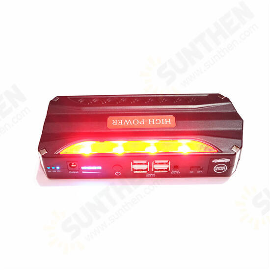 82000mAh 4 USB Multi-function Auto Jump Starter LED Emergency Battery Power Bank