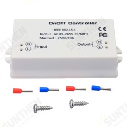 85-265V WiFi APP Switch Remote Control Voice Timing Control Smart Switch Controller Compatible with SmartThings/Alexa APP 85-265V WiFi APP Switch Remote Control Voice Timing Control Smart Switch Controller Compatible with SmartThings/Alexa APP