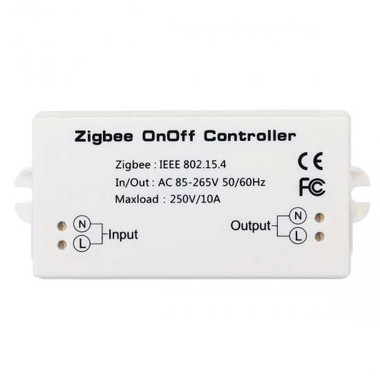 85-265V WiFi APP Switch Remote Control Voice Timing Control Smart Switch Controller Compatible with SmartThings/Alexa APP