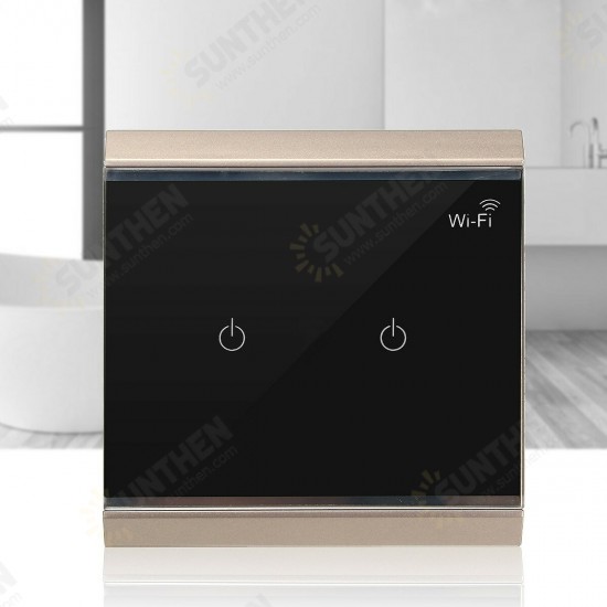 AC 100V-250V Smart WiFi Socket Remote Control Intelligent Touch Switch Wall Socket Switch AC 100V-250V Smart WiFi Socket Remote Control Intelligent Touch Switch Wall Socket Switch
