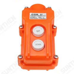 AC 250V 5A UP DOWN Button Switch Crane Handheld Button Box Driving Button Switch AC 250V 5A UP DOWN Button Switch Crane Handheld Button Box Driving Button Switch
