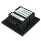 AC 250V Tempered Glass Wall Switch Panel - Three Switch Single Control AC 250V Tempered Glass Wall Switch Panel - Three Switch Single Control