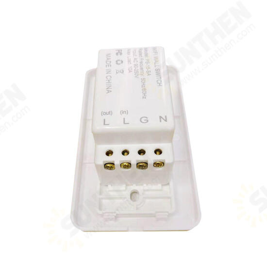 AC 90-250V 10A Smart WiFi Switch App Remote Control Support Amazon ALEXA Google Home Voice Control AC 90-250V 10A Smart WiFi Switch App Remote Control Support Amazon ALEXA Google Home Voice Control