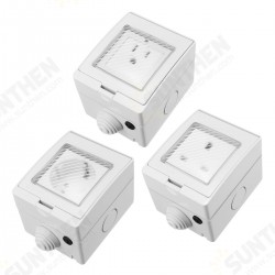 AC 90-250V Waterproof Charger Remote Control Switch Smart WiFi Socket Power Outlet Alexa Echo Google AC 90-250V Waterproof Charger Remote Control Switch Smart WiFi Socket Power Outlet Alexa Echo Google